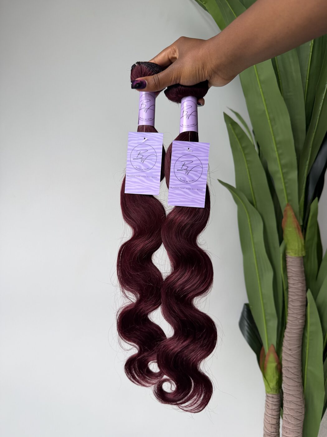 Wine Body Wave Bundles view 2